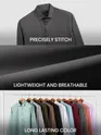 Dark Grey Plain Cotton Shirts