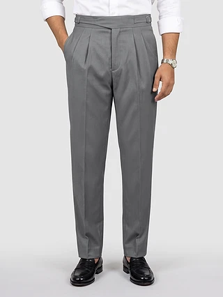 Light Grey Gurkha Pants