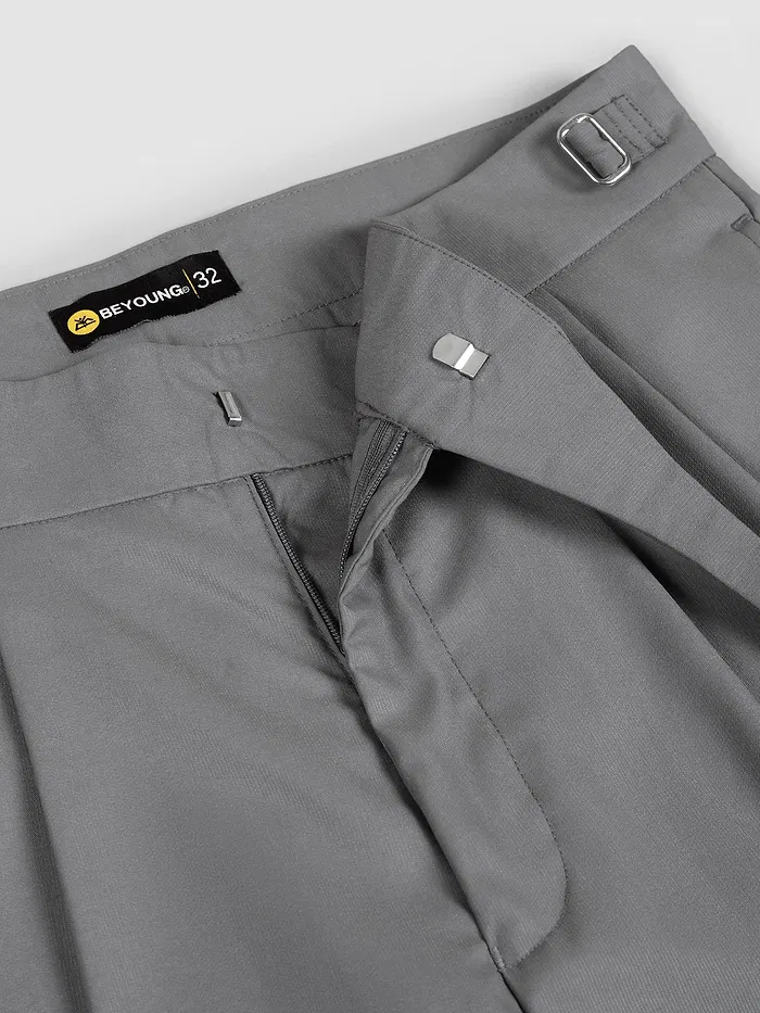 Light Grey Gurkha Pants