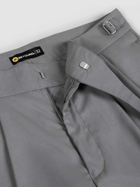 Light Grey Gurkha Pants
