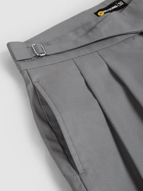 Light Grey Gurkha Pants
