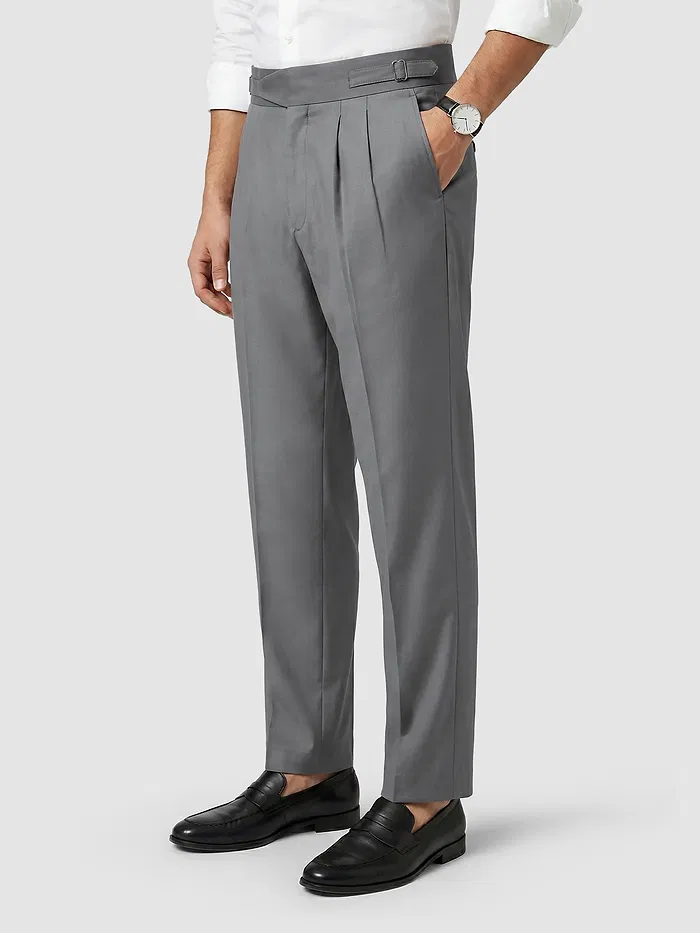 Light Grey Gurkha Pants