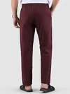 Maroon Regular-fit Pajamas