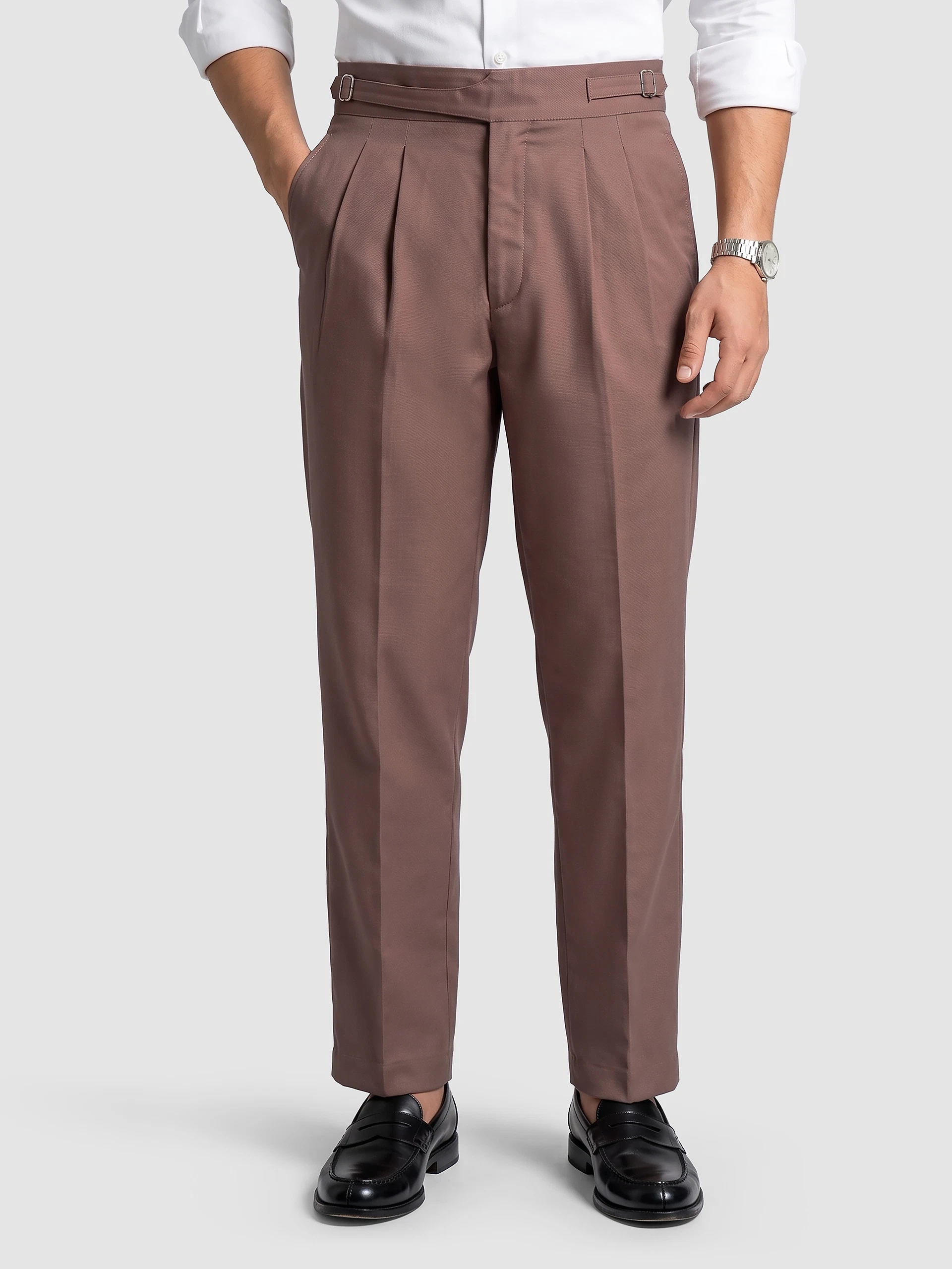 Mauve Gurkha Pants