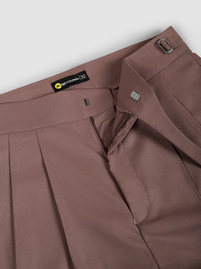 Mauve Gurkha Pants