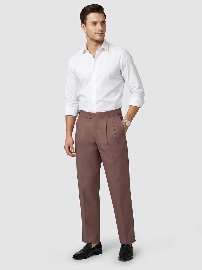 Mauve Gurkha Pants