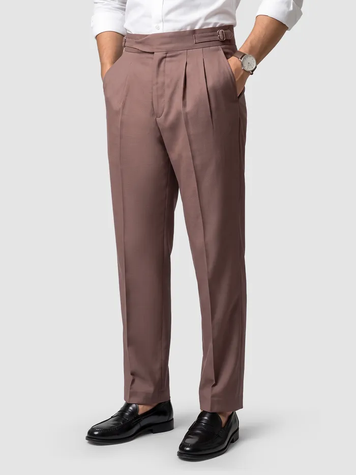 Mauve Gurkha Pants