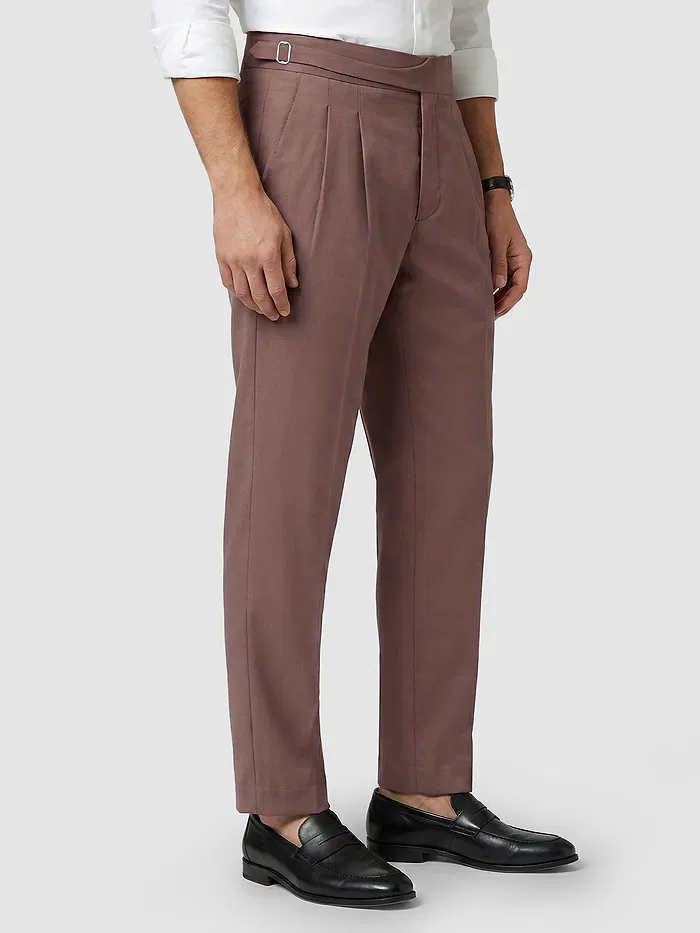 Mauve Gurkha Pants