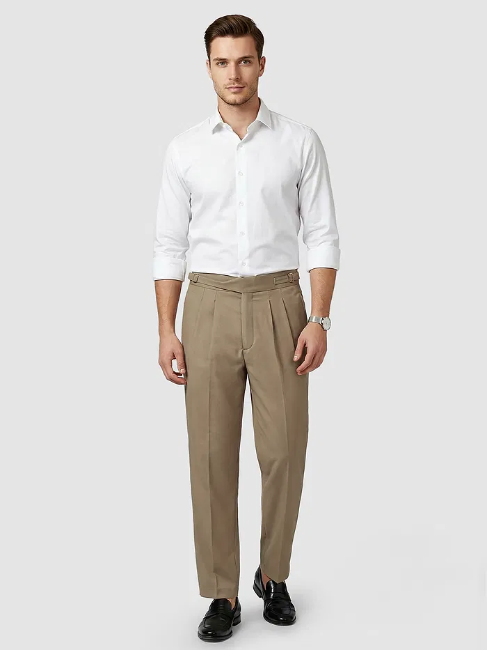 Peanut Brown Gurkha Pants