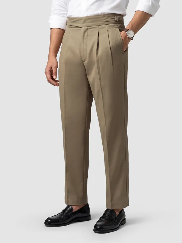 Peanut Brown Gurkha Pants