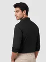 Black - Plain Cotton Shirts