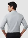 Grey - Plain Cotton Shirts
