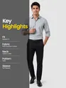 Grey - Plain Cotton Shirts