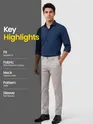 Navy Blue - Plain Cotton Shirts