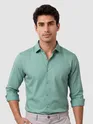 Pista Green - Plain Cotton Shirts
