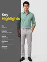 Pista Green - Plain Cotton Shirts
