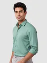Pista Green - Plain Cotton Shirts