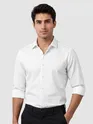 White - Plain Cotton Shirts