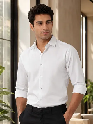 Plain Cotton Shirts, 