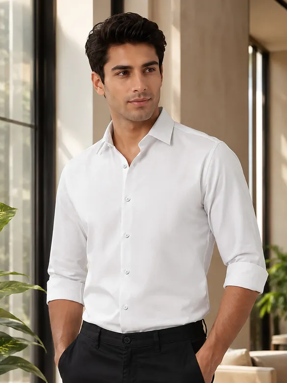 Plain Cotton Shirts, 
