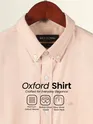 Beige Oxford Plain Shirt