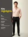 Beige Oxford Plain Shirt