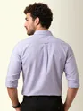 Lavender Oxford Plain Shirt