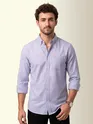Lavender Oxford Plain Shirt