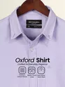 Lavender Oxford Plain Shirt