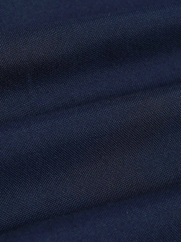 Navy Oxford Plain Shirt