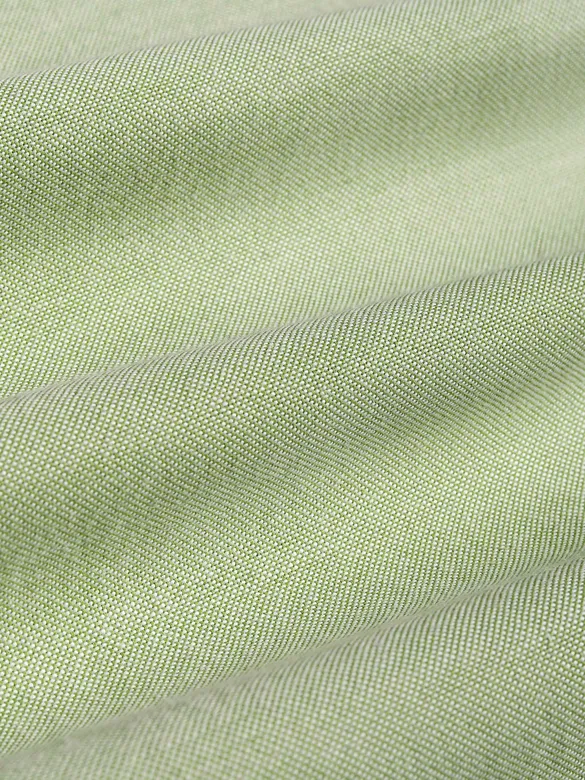 Pista Green Oxford Plain Shirt