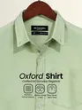 Pista Green Oxford Plain Shirt