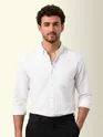 White Oxford Plain Shirt