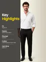 White Oxford Plain Shirt