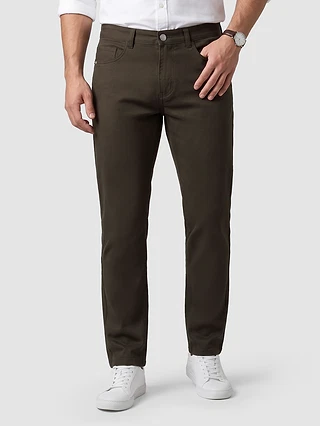 Brown Regular-fit Chino Pants