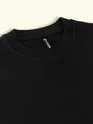 Black Recycled Full Sleeves Relaxed T-Shirt