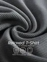 Grey Recycled Full Sleeves Relaxed T-Shirt
