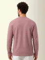 Mauve Recycled Full Sleeves Relaxed T-Shirt