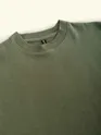 Olive Green Recycled Full Sleeves Relaxed T-Shirt