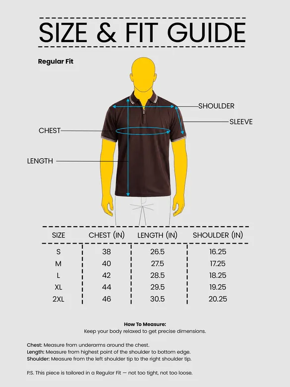 Pick Any 2 - Zipper Polo T-Shirt Combo