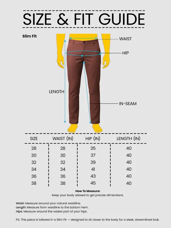 Caramel Brown Chino Pants