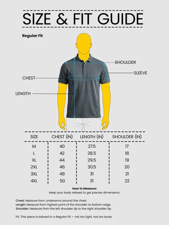 Dark Grey Polo T-shirt