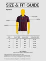 Wine Texture Knit Zipper Polo T-shirt