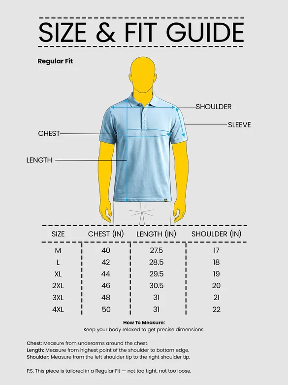 Ice Blue Polo T-shirt