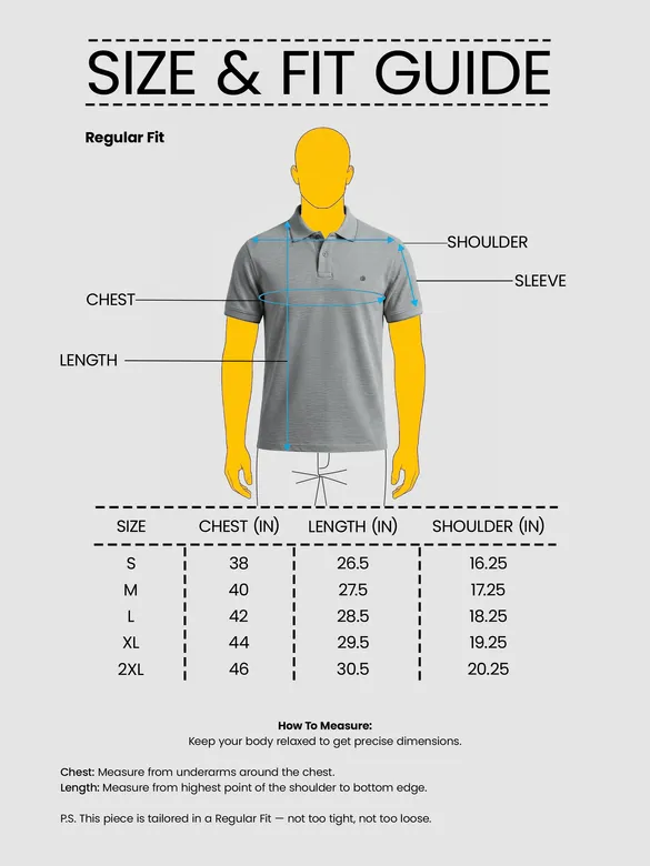Pick Any 3- Melange Polo T-shirt Combo