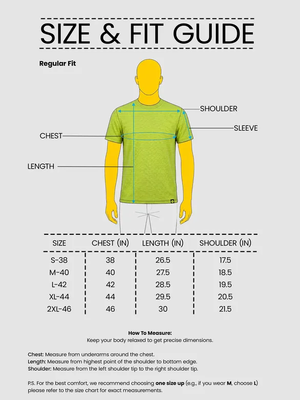 Lime Jacquard Striped T-Shirt