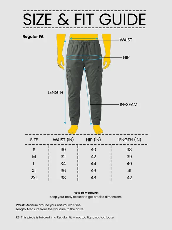 Matte Grey Heavy Gauge Cargo Joggers