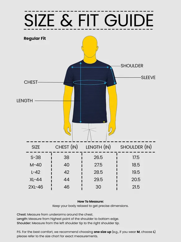Midnight Navy Blue Jacquard Striped T-Shirt
