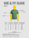 Sage Green Texture Knit Zipper Polo T-shirt