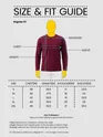 Plain Burgundy Full Sleeves T-shirt